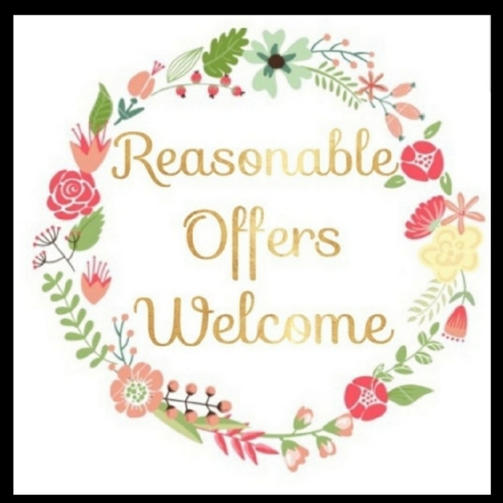 I will consider all reasonable offers.